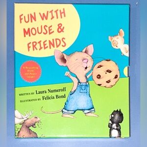 Fun With Mouse and Friends 6 Book Set - If you Give a Mouse a Cookie